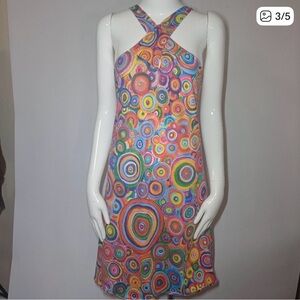 COLORFUL RETRO DRESS